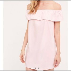 HD Paris Poplin Off-shoulder Dress S